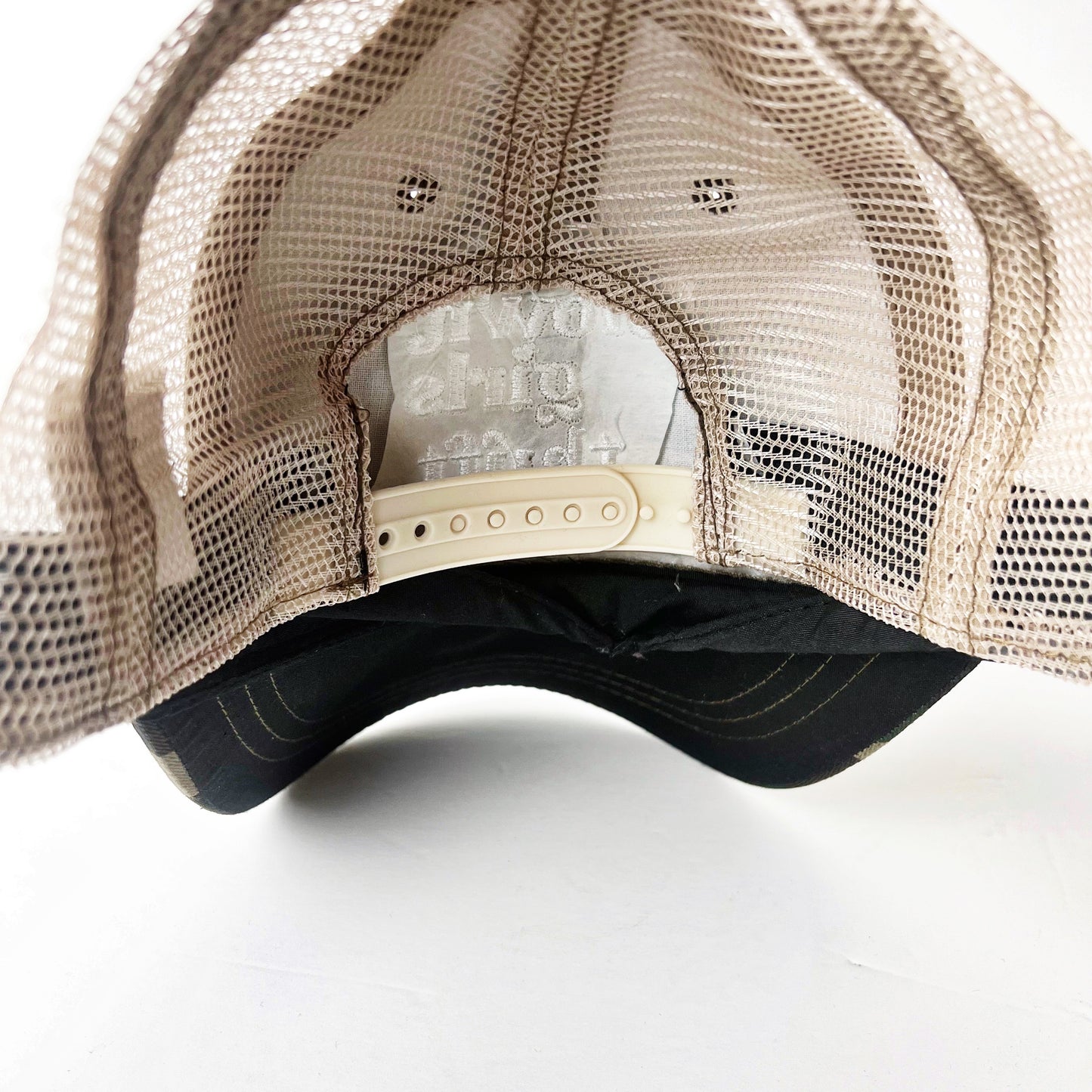 Army Fatigue Snapback Brown Girls Thrift Logo Snapback