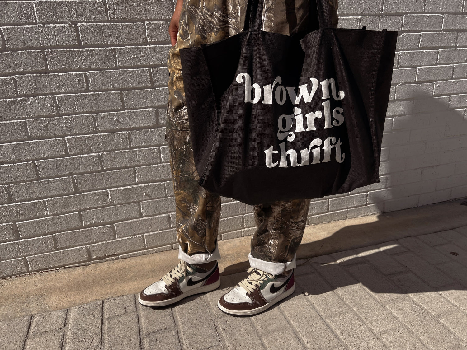Brown Girls Thrift Show Bag