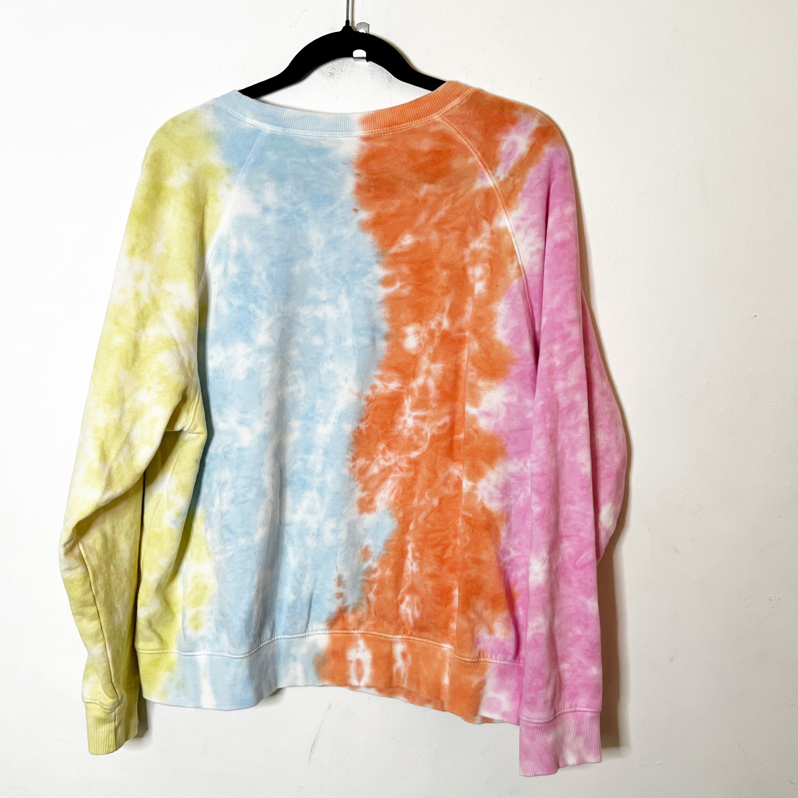 SZ L Tie Dye Crewneck BGT Logo Sweatshirt