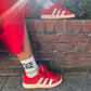 BGT White/BLK Logo Socks SZ 6-9
