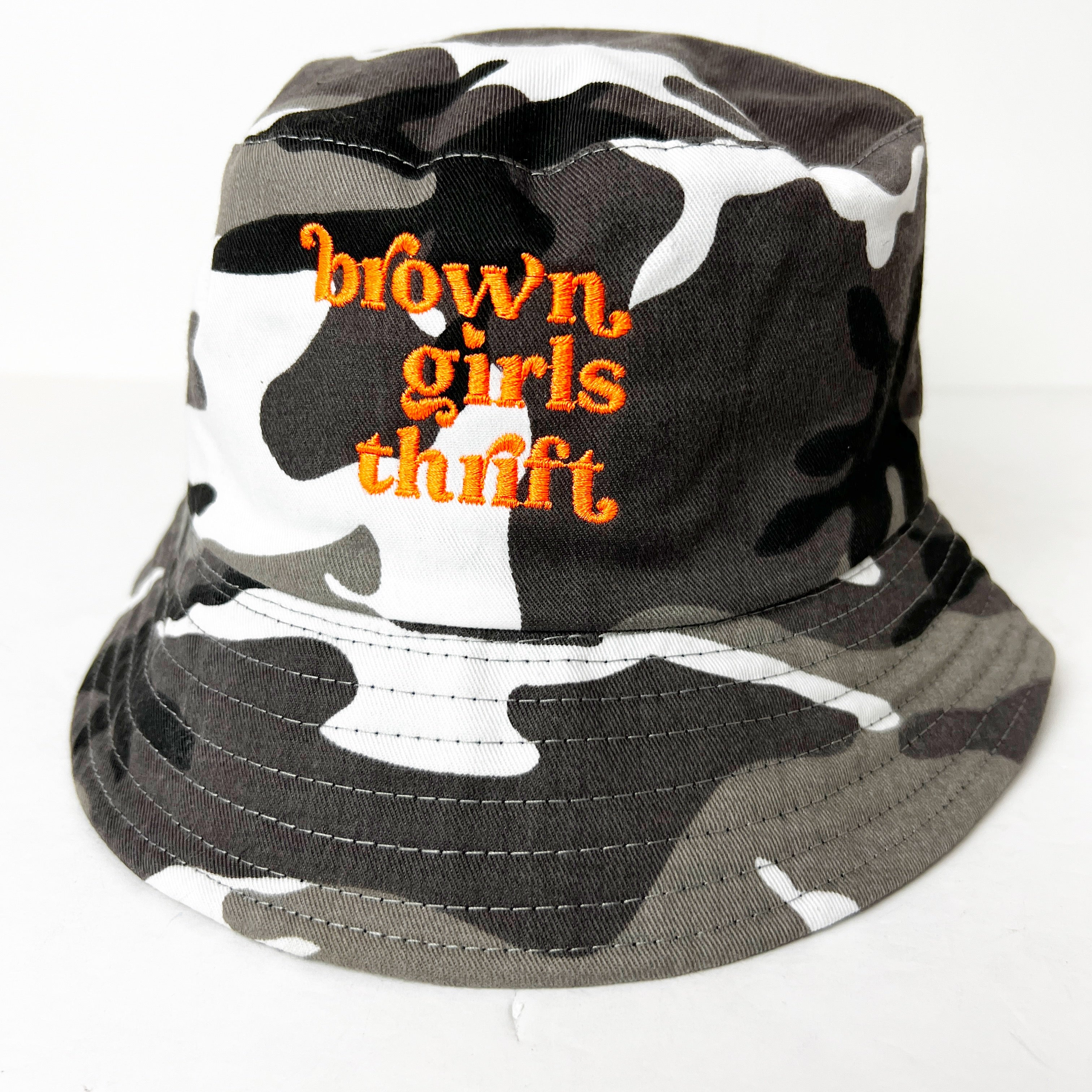 BGT Logo Black/White Fatigue Bucket Hat