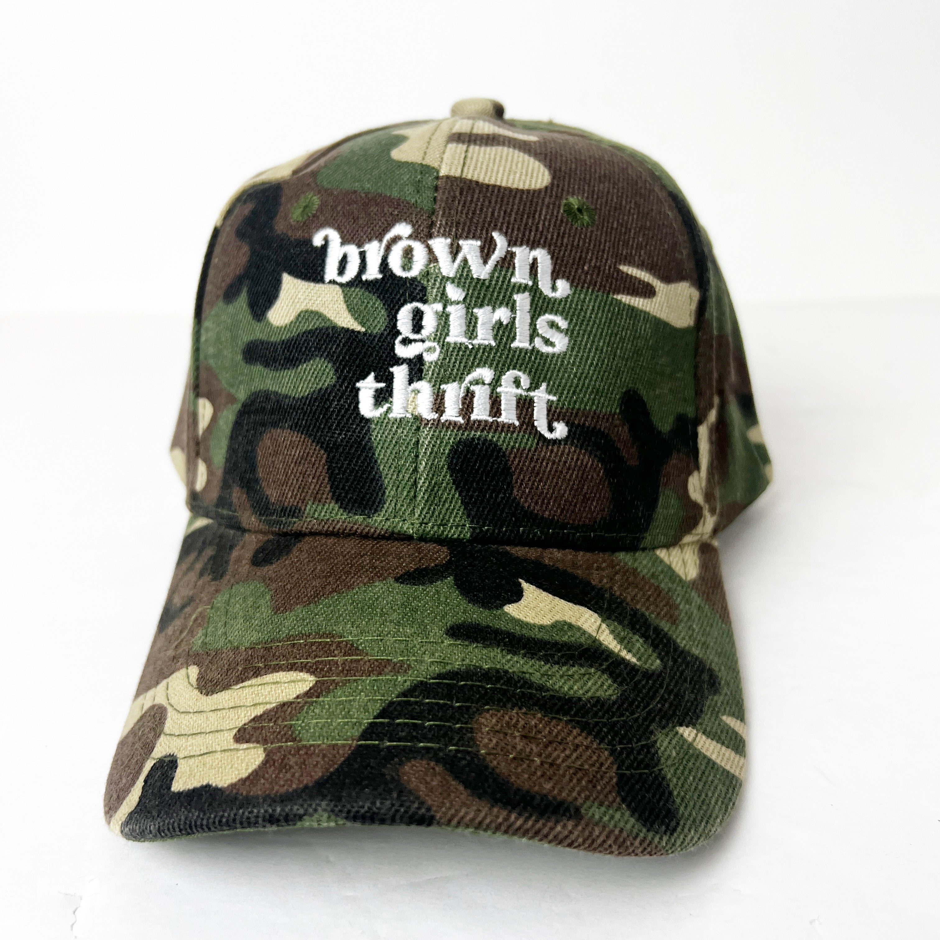 New Army Fatigue Logo Brown Girls Thrift
