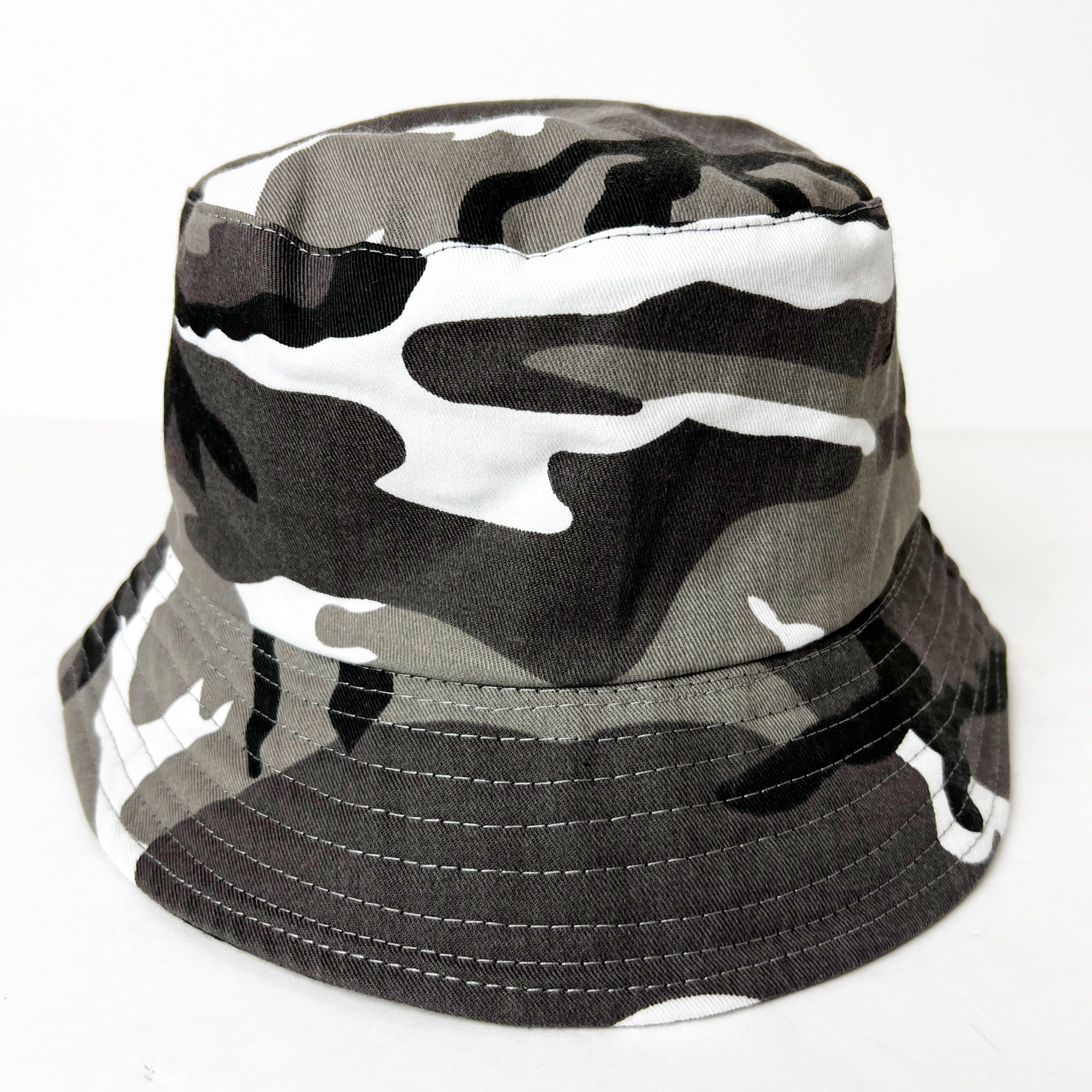 BGT Logo Black/White Fatigue Bucket Hat